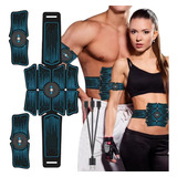 Ems Tonificador Muscular Pulso Elétrico 3 Pcs Recarregável