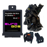 Emulador Simulador Kit Gnv 6 Bicos St Eurogas Bulldog 6cc