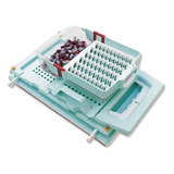 Encapsuladora Semiautomatica 240 Cápsulas N0 Azul Ideal Lab