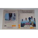 Encarte Shapes And Columns Original Tectoy - Game Gear