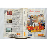 Encarte Tom And Jerry The Movie - Master System