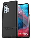 Encased Capa Resistente Para Motorola Edge Plus (apenas 2020) Capa Robusta De Grau Militar Para Moto Edge+ (preta)