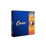 Encordoamento .010 Elixir 12077, Para Guitarra, Light Heavy Nanoweb
