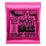 Encordoamento Baixo Ernie Ball (2834) 045/100 Super Slinky