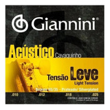 Encordoamento Cavaquinho Giannini Acustico