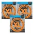 Encordoamento Cordas Guitarra Daddario Exl110b 010 Kit C/3
