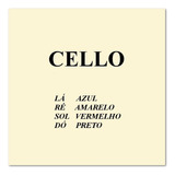 Encordoamento Cordas M Calixto P/ Cello Violoncelo