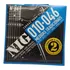 Encordoamento De Guitarra Nig Duplo 2n64 010 1 Pack 2 Jogos
