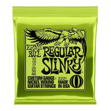 Encordoamento Ernie Ball Guitarra Regular Slink 010 Original