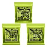 Encordoamento Ernie Ball Guitarra
