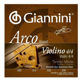 Encordoamento Giannini Arco Violino 4/4 