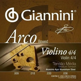 Encordoamento Giannini P violino