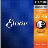 Encordoamento Guitarra 010 Elixir
