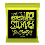 Encordoamento Guitarra 010 Regular Slinky Rps Ernie Ball