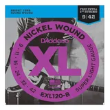 Encordoamento Guitarra Daddario Exl120