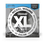 Encordoamento Guitarra Daddario Exl148