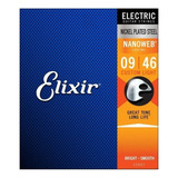 Encordoamento Guitarra Elixir 009