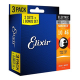 Encordoamento Guitarra Elixir 010