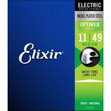Encordoamento Guitarra Elixir Optiweb