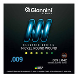 Encordoamento Guitarra Giannini 009