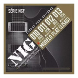 Encordoamento Jogo Cordas Guitarra Nig Flat Ngf-810 010-048 