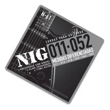 Encordoamento Nig Cordas Guitarra 011 Medidas Diferenciadas