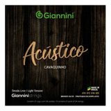 Encordoamento Para Cavaquinho Giannini