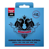  Encordoamento Para Guitarra Monterey 0.009 Solez - Emg9