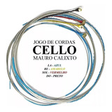 Encordoamento Para Violoncelo Cello Mauro Calixto - Premium