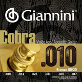 Encordoamento Violao Giannini 010