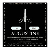 Encordoamento Violão Nylon Augustine Classic Black Leve -