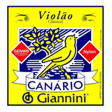Encordoamento Violão Nylon Jogo C 6 Giannini Canario Novo