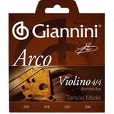 Encordoamento Violino Aco Gianini