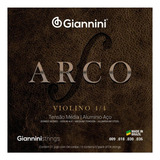Encordoamento Violino Aco Giannini