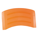 Encosto Plastico Iso Escritório Max Laranja