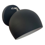 Enerlux Arandela Retrô Bola 1 127/220v Preto/branco