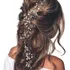 Enfeite Arranjo Cabelo 50cm Noiva Debutante Fio Strass