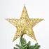 Enfeite De Decoração De Topo De Árvore De Natal Glitter Iron