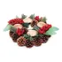 Enfeite De Mesa Natal Suporte Para 4 Velas 10cm X 23cm