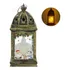 Enfeite Decorativo Mini Lamparina Natalina Com Vela De Led