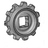 Engrenagem Nylon 11 Dentes