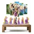 Enrolados Rapunzel Kit Enfeites De Festa + Quadro Mosaico