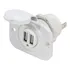 Entrada Usb Marinizada Dupla 12 24v Blue Sea 1016200