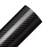 Envelopamento Adesivo Automotivo Fibra Carbono Preto Vinil Texturizado 3d 4mx60cm Carro Moto