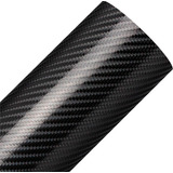 Envelopamento Fibra Carbono 4d Preto 2m X 70cm   Imprimax
