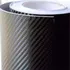 Envelopamento Fibra Carbono Preto 1mx30cm