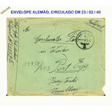 Envelope Da Alemanha Circulado