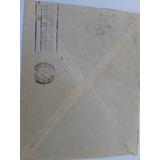 Envelope De São Paulo P/ Montevideo 1941 Env 186