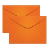 Envelope Para Convite Laranja
