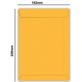 Envelope Saco Ouro 162x229